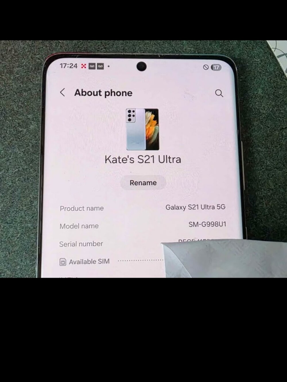 Unlocked Samsung Galaxy S21 Ultra 5G